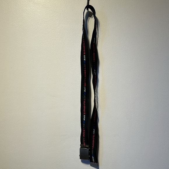 Element Women’s Belt Black / Pink Snowboard Motorcross O/S Canvas - Picture 5 of 6